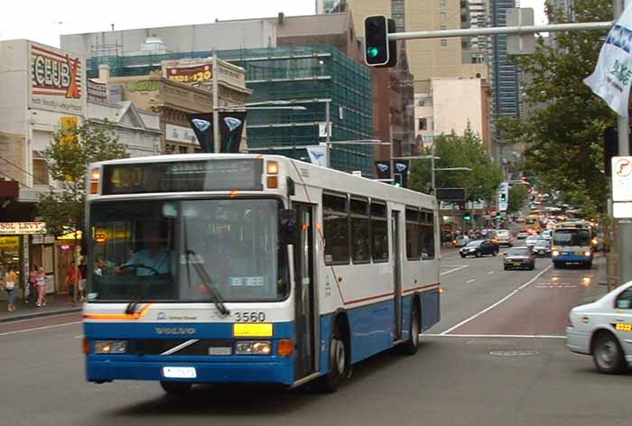 Sydney Buses Volvo B10B Custom ex North & Western 3560